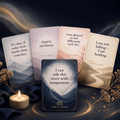 Grief affirmations cards Waves