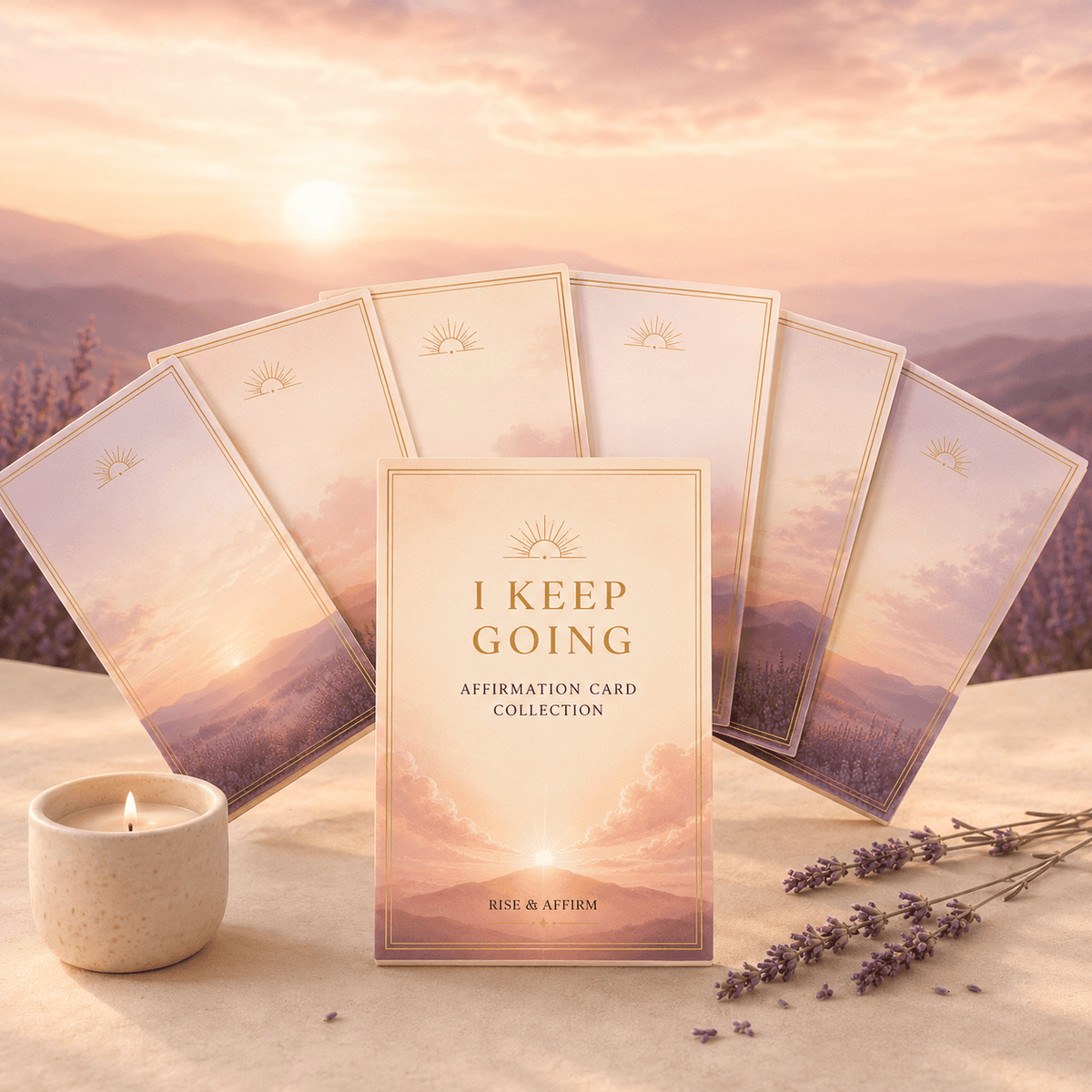 I Keep Going Affirmation Card Collection Digital Download